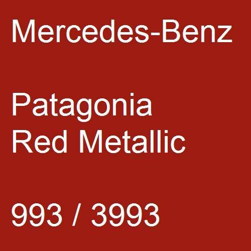 Mercedes-Benz, Patagonia Red Metallic, 993 / 3993.